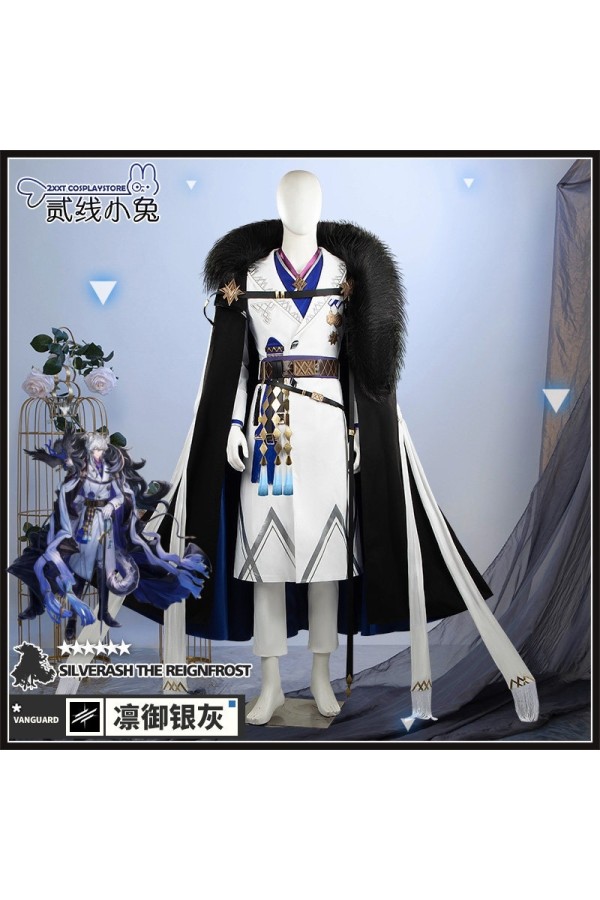 2XXT Cosplay Arknights SilverAsh the Reignfrost Cosplay Costume